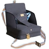 Image de Réhausseur de chaise bébé - - Pliable - Coussin gonflable - Ceinture ajustable - 6 mois / 3 Ans (15 Kg) - Bleu marine