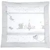 Image de roba Tapis d'Éveil Doux Sternenzauber Imprimé Étoiles et Animaux - 100 x 100 cm - Tapis pour Parc Bébé en occasion ou reconditionné