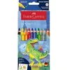 Image de Crayons de couleur - Coloriage - Enfant - 8 couleurs + 2 métalliques - Ergonomique -
