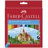 Image de Crayons de couleur hexagonaux CASTLE étui en