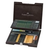 Image de Crayons et craies assorties Pitt monochrome coffret bois
