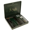 Image de Faber-Castell Set de Crayon Pitt Graphite, Boîte Métal de 19 112973 Multicolore en occasion ou reconditionné