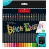 Image de Etui de 50 crayons de couleur Black Edition