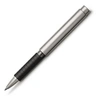 Image de FABER-CASTELL - Stylo roller BASIC, mat chromé, zone de préhension ergonomique avec couche de laque soft, coloré niveau d'encre visible, cartouche