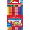 Image de FABER-CASTELL - Lot de marqueurs Grip Colour, 20 feutres en occasion ou reconditionné