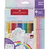 Image de Faber-Castell - 24 crayons de couleur Licorne avec autocollants en occasion ou reconditionné