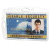 Image de 890519 porte-badge ouvert pour carte de sécurité transparent 54 x 85 mm lot de 10 dbl890519