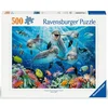 Image de Puzzle 500 Pieces - Dauphins Sur Le Recif De Corail