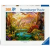 Image de Puzzle 500 Pieces - La Terre Des Dinosaures