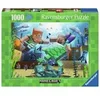 Image de Puzzle Minecraft Mosaic 1000 pièces multicolore