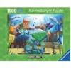 Image de Puzzle de 1000 pièces Ravensburger Minecraft Multicolore 70x50 cm 4005555004219