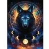 Image de Puzzle 500 pièces phosphorescent : Star Line : Loup lumineux
