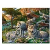 Image de -Puzzle 1500 Pieces-Loups Au Printemps-Adultes & Enfants Des 14 Ans-Puzzle De Qualité Supérieure 80X60Cm-12000719