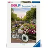 Image de Puzzle 1000 Pieces - Velo Et Fleurs A Amsterdam 