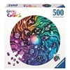 Image de Puzzle rond Astrologie Circle of Colors 500 pièces