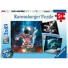 Image de Puzzles 3x49 Pieces   Aventure Dans L'espace