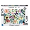 Image de Puzzle L'herbier des jolies fleurs aquarellées Jennifer Lefèvre Collection Carte Blanche 1000 pièces