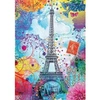 Image de -Puzzle 1500 Pieces-Tour Eiffel Multicolore/Lars Stewart-Adultes Et Enfants Des 14 Ans-Puzzle De Qualité Supérieure-12000950