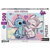 Image de Puzzle 500 pièces Stitch & Angel Disney