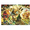 Image de Puzzle 1000 pièces : Alerte chez les 3 petits cochons / Dean MacAdam