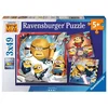 Image de Moi Moche Et Mechant 4 -puzzles 3x49 Pieces