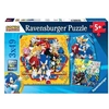 Image de -Puzzles 3x49 pieces - Les aventures de Sonic-4005555011330-A partir de 5 ans