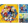 Image de Puzzle de 3x49 pièces - Les aventures de Sonic Ravensburger Multicolore 27,5x19,2x3,7 cm 12.001.133