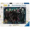 Image de Puzzle de 1500 pièces Ravensburger Harry Potter Gryffindor vs. Slytherin Noir TU RAVE12001222