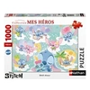 Image de Puzzle 1000 pièces Stitch rêveur