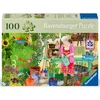 Image de Bien Etre Et Puzzle 100 Pieces  Jardinage