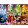 Image de Puzzle 100 pièces : Les 4 Saisons en musique