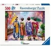 Image de - Puzzle 500 pieces - Promenade fleurie - Adultes et enfants des 12 ans - Puzzle de qualité supérieure - 12001702