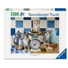 Image de - Puzzle Adulte - Puzzle 1500 pieces - Chatons dans la cuisine - des 14 ans - Puzzle de qualité supérieure - 12001708