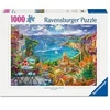 Image de - Puzzle Adulte - Puzzle 1000 pieces - Saint-Tropez - des 14 ans - Puzzle de qualité supérieure -12001824