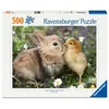 Image de Puzzle 500 Pieces - Lapin Et Poussin