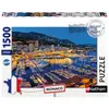 Image de Nathan Puzzle 1500 Pieces  - Une Nuit Au Port De Monaco - Collection Regions De France