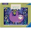 Image de Mini Puzzle + Support - Paresseux Violet