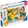 Image de Puzzle de 3x39 pièces Ravensburger Pokemon Jaune 21x21 cm 4005555040620