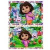 Image de Puzzle 2 x 24 pieces - L univers de Dora l exploratrice