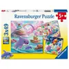 Image de Puzzles 3x49 Pieces   Un Monde De Sucreries