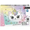 Image de - Puzzle enfants 100 pieces - Chaton arc-en-ciel - des 6 ans -De qualité supérieure - Carton épais et résistant - 12004295