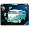 Image de Ravensburger - Puzzle 3D Combi Volkswagen T1 - Maquette de Voiture à Construire sans Colle - Puzzle Voiture 3D - 162 Pièces - Planche de Surf - Dès 8 Ans - 12008035 en occasion ou reconditionné