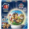 Image de Puzzle de 75 pièces en forme de ball Ravensburger Paw Patrol 3D Nightlight Multicolore TU 4005555080572