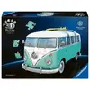 Image de Puzzle 3d Iconics - Puzzle 162 Pieces - Combi T1 Volkswagen Chrome