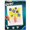 Image de - CreArt 18x24 cm - Adulte - Peinture par numéros - Jonquilles - Activité détente et créative - 12023136