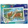 Image de Creart Kids - 31x21cm - Chevaux Et Eau