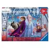 Image de Puzzles 2 x 12 pièces Voyage vers l'inconnu Disney Frozen La Reine des Neiges 2