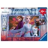 Image de Puzzles 2 x 24 pièces Vers des contrées glacées Disney Frozen La Reine des Neiges 2