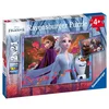 Image de La Reine Des Neiges 2 - Puzzles 2 X 24 Pieces - Vers Des Contrees Glacees