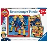 Image de Puzzles 3x49 pieces Notre héros sam le pompier